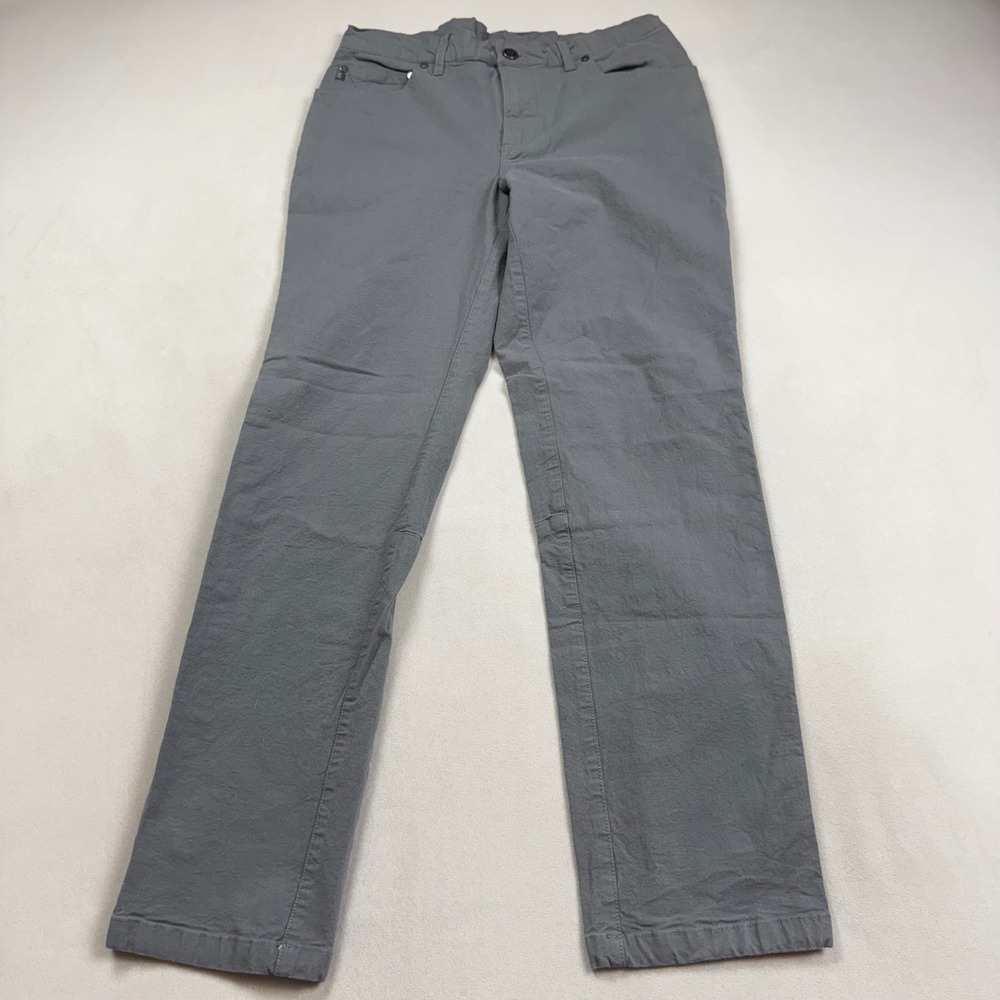 Free Fly Bamboo Canvas Pants Mens 32x30 Grey Outdoor Casual Straight Leg